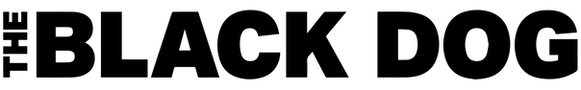 The Black Dog Text logo
